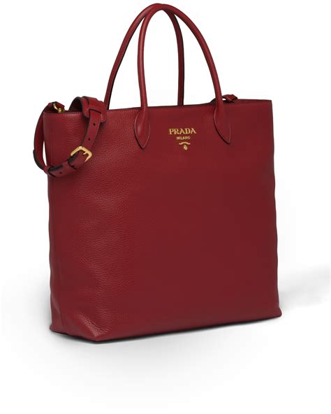 prada white leather tote|prada foldable shopping tote.